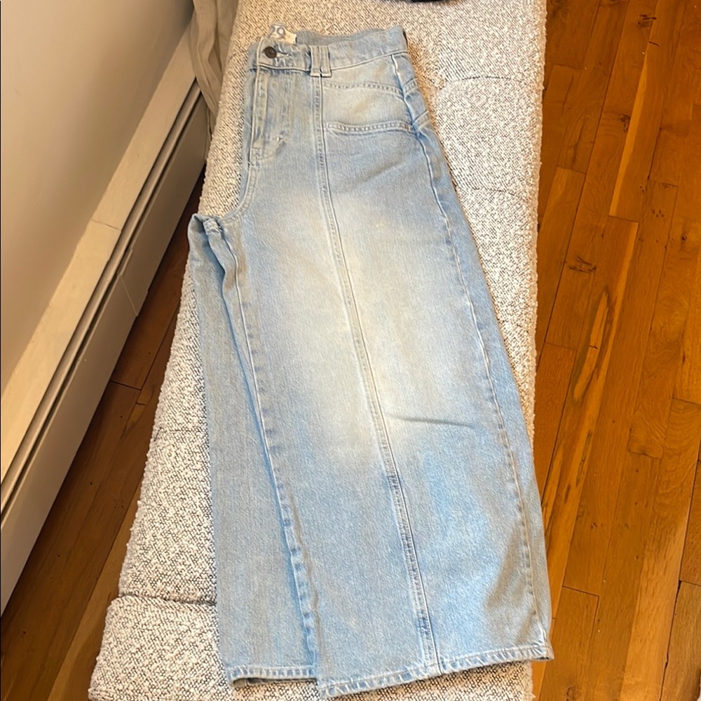 Free People Light Blue Women's Jeans - Picture 3 of 3